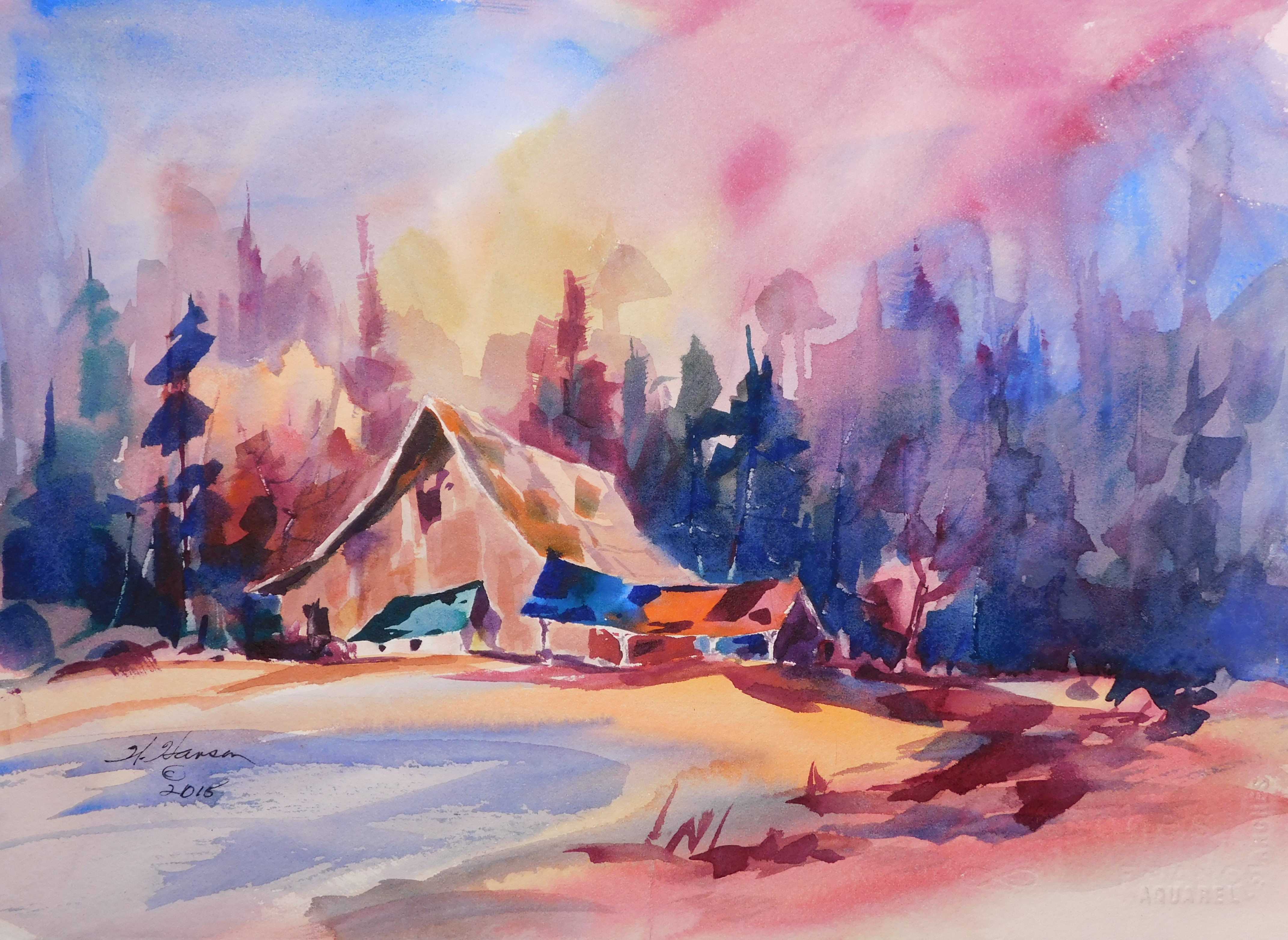 Wes Hanson Watercolor